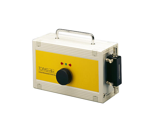 DIL 550 Verd&uuml;nnungssystem f&uuml;r Aerosole, Typ 551, Seitenansicht