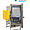 test discharge cabinet TDC 584 /ATEX, front view and logo Futuresax