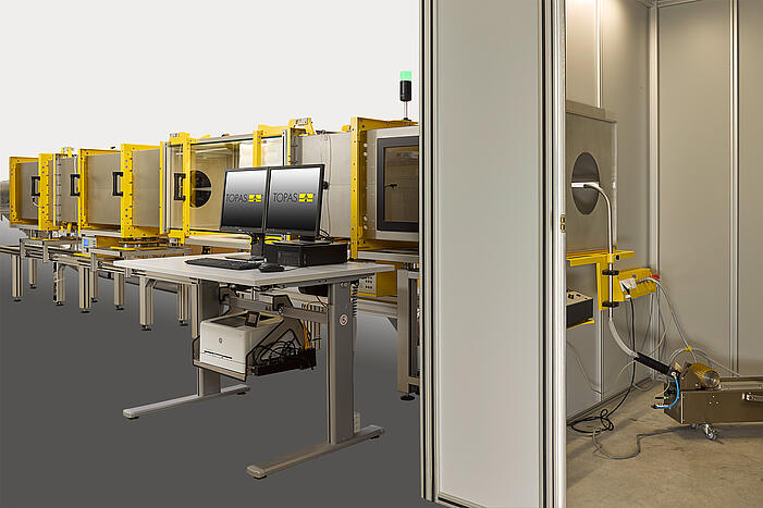Gesamtansicht des Pr&uuml;fstandes ALF 114 f&uuml;r Allgemeine Luftfilter