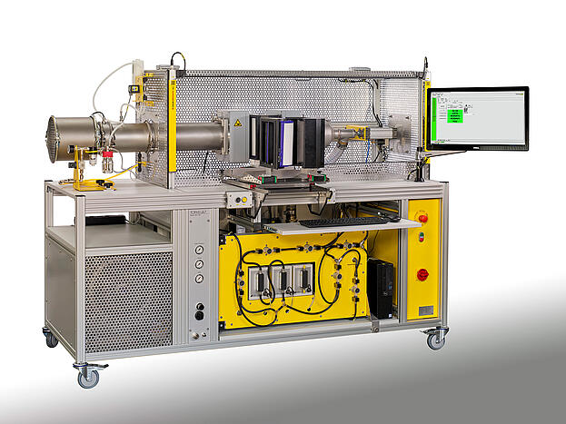 Filter-Element-Pr&uuml;fstand AFC132 QC HEPA, Vorderansicht