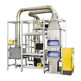 Kfz-Innenraumfilter-Prüfstand PAF 111, Vorderansicht