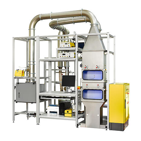 Kfz-Innenraumfilter-Pr&uuml;fstand PAF 111, Vorderansicht