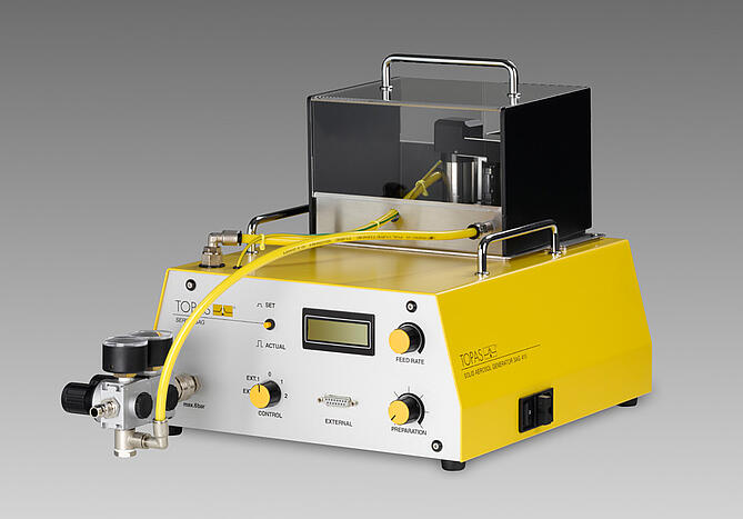 Solid Aerosol Generator SAG 410/P, Vorderansicht