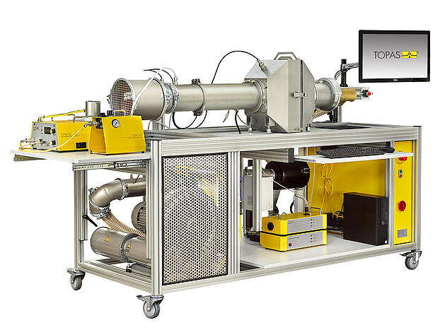 Filtermedien-Pr&uuml;fstand AFC 132, Vorderansicht