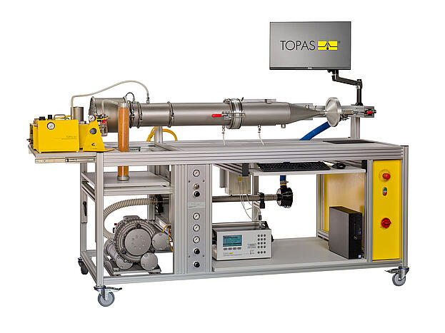 Filtermedien-Pr&uuml;fstand AFC 132, Vorderansicht