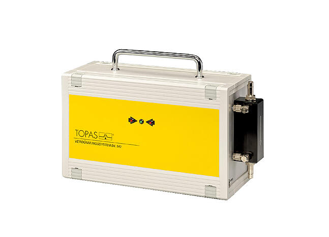 Verd&uuml;nnungssystem f&uuml;r Aerosole DIL 540, Vorderansicht