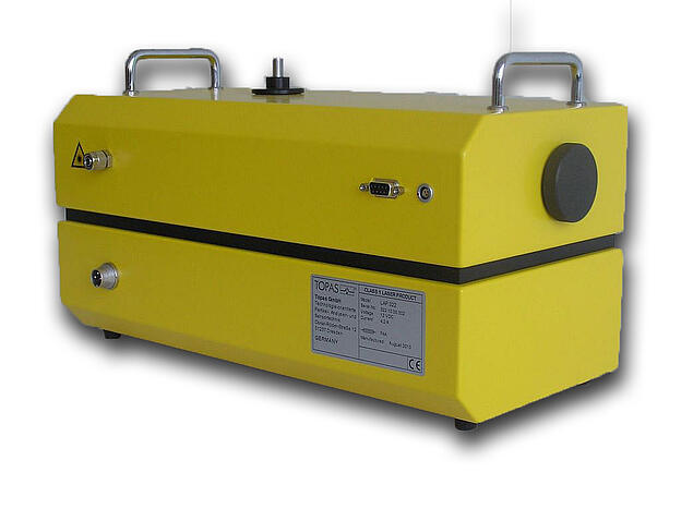 Laser Aerosolspektrometer LAP 322, R&uuml;ckseite