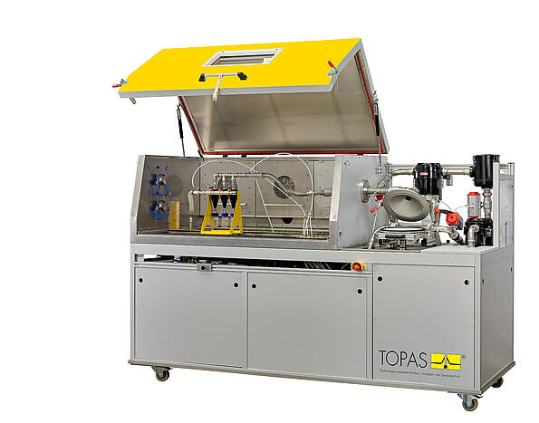 Blow-By-Abscheider-Pr&uuml;fstand SPT 140, Vorderansicht