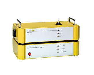 Laser Aerosolspektrometer LAP 322, Vorderansicht