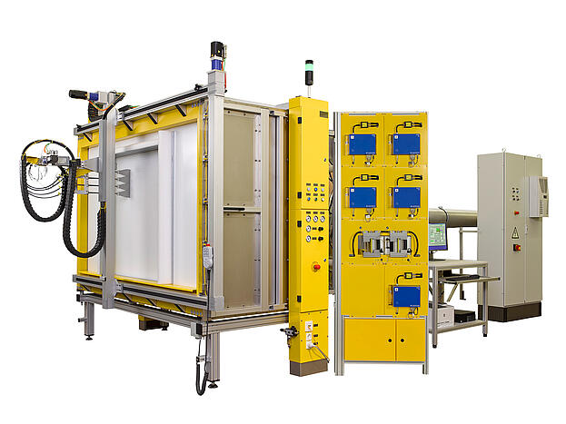 Automatischer HEPA/ULPA-Filterscan-Pr&uuml;fstand AFS 150, Vorderansicht