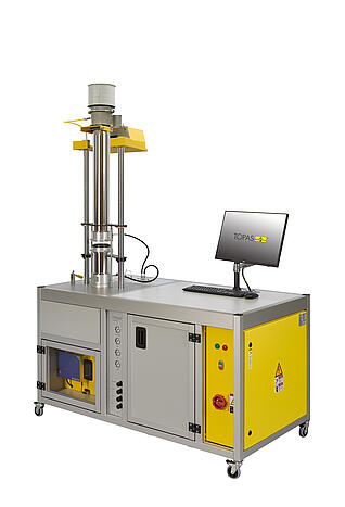 Filtermedien-Pr&uuml;fstand MBP 116, Vorderansicht