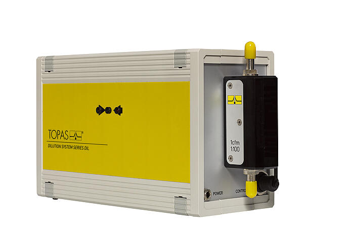 Verd&uuml;nnungssystem f&uuml;r Aerosole DIL 540/C, Vorderansicht